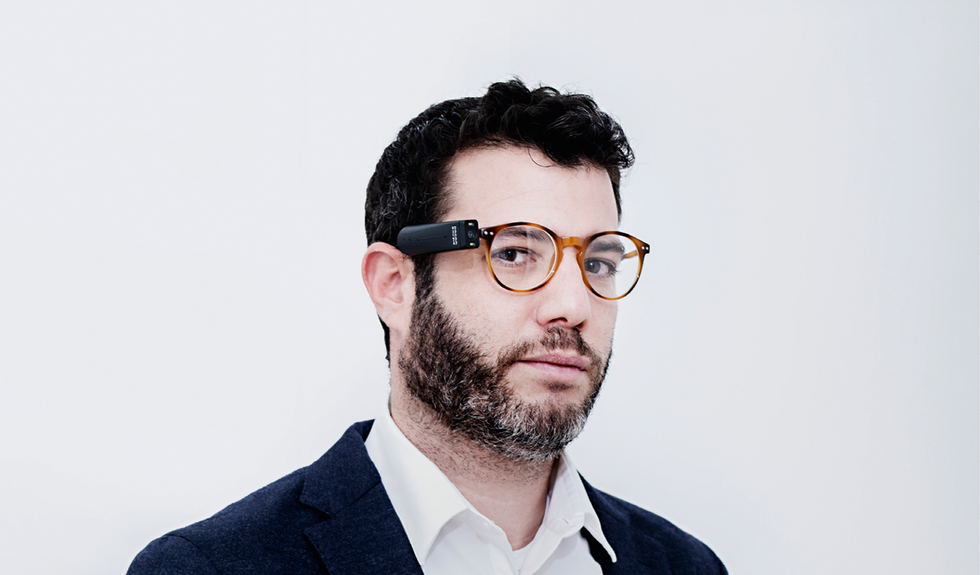 Titelbild: Omer Elad, CEO, OrCam, Start-up, Tech, Brille