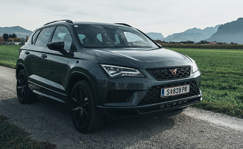 SEAT Ateca, draußen, Modell, Automobil