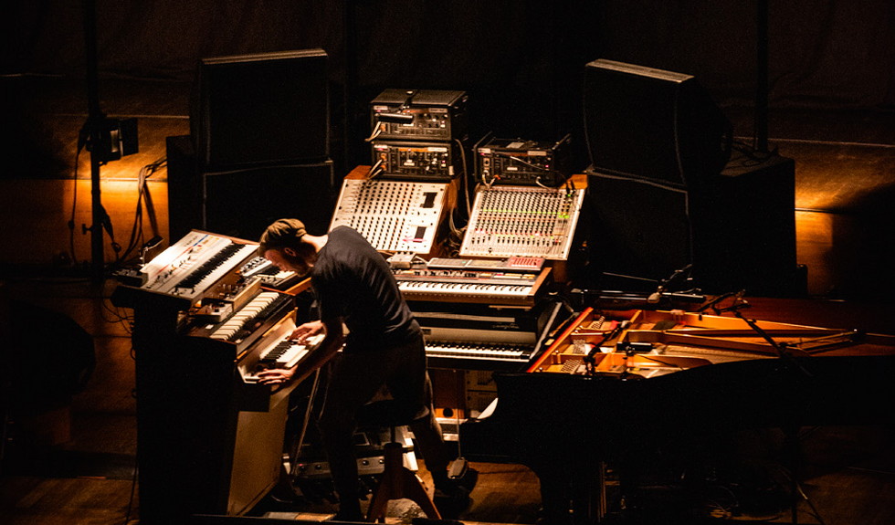 Titelbild: Nils Frahm, Pianist, Musik