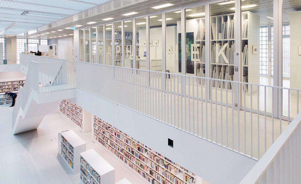 Library, Stuttgart, Stadtbibliothek, futuristisch, modern, Räume