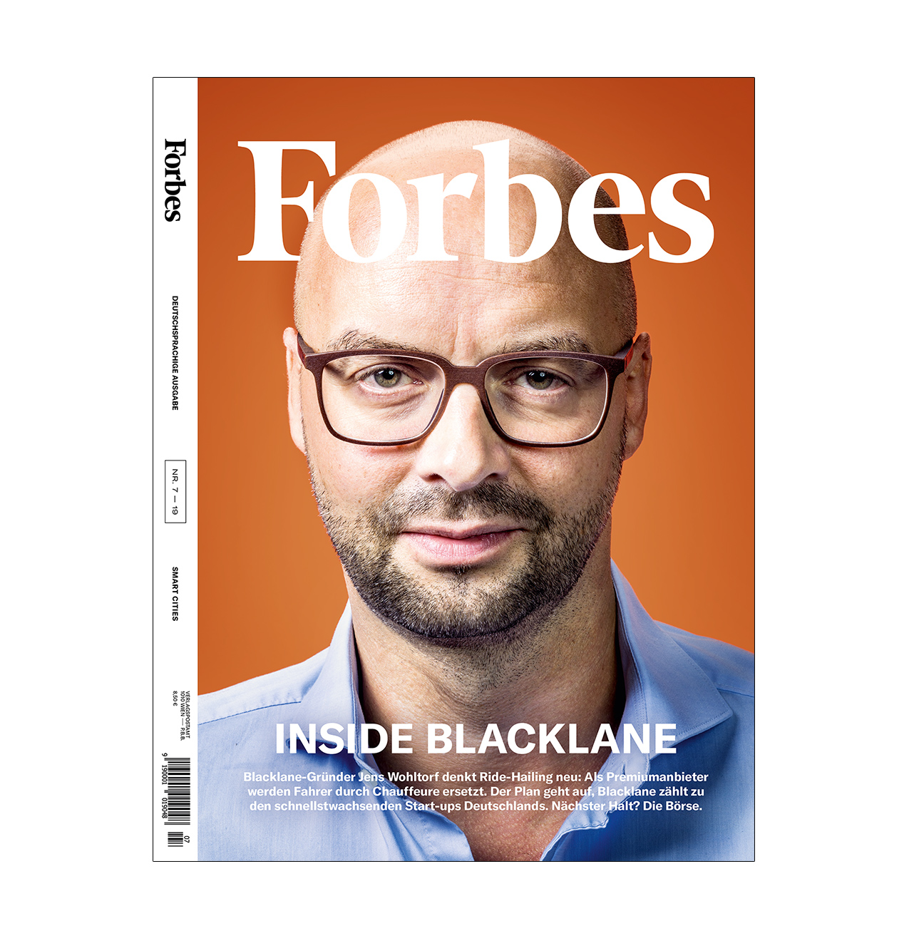 Forbes, Cover, Juli, August, 2019, Blacklane